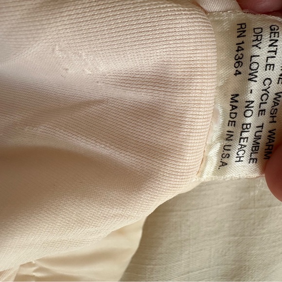 Cropped puff jacket | vintage house coat - Picture 5 of 6